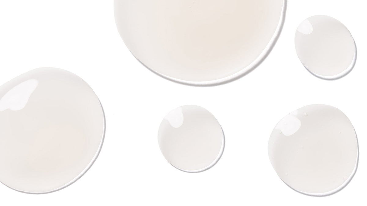 Product text against white background