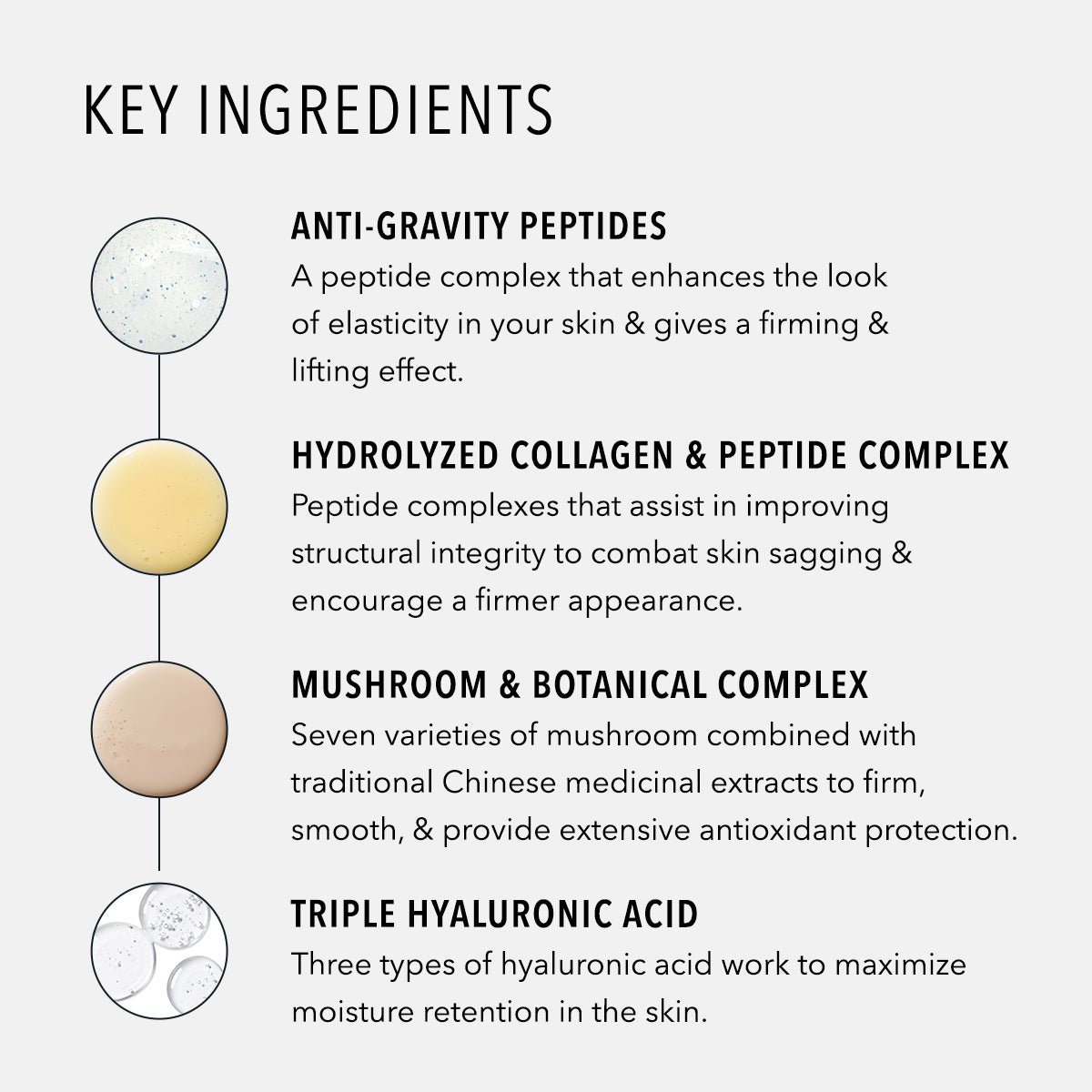 HydroPeptide Firma-Fix Nectar Serum key ingredients