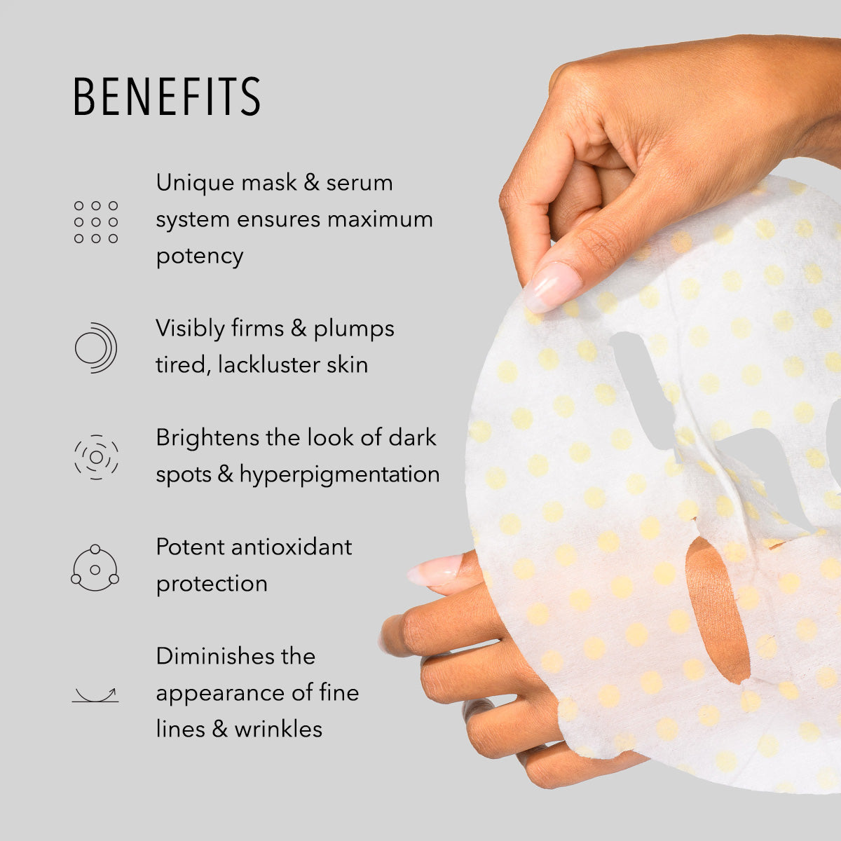 HydroPeptide Firming Vitamin C Masks benefits