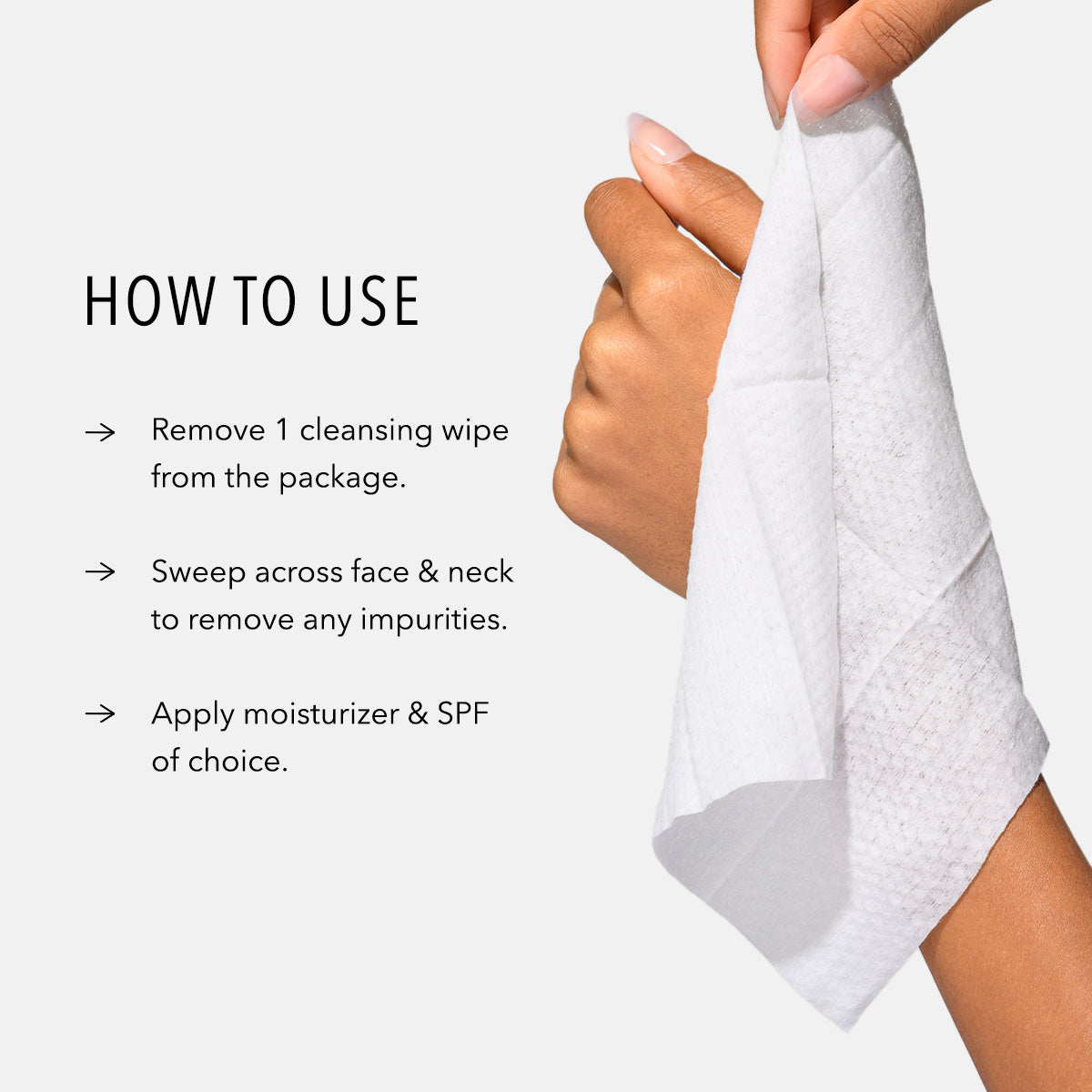 HydroPeptide HydroActive Cleanse Micellar Facial Cloths how to use