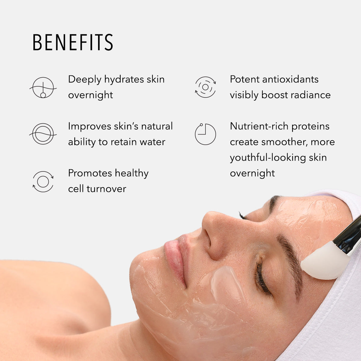 HydroPeptide Hydro-Lock Sleep Mask benefits