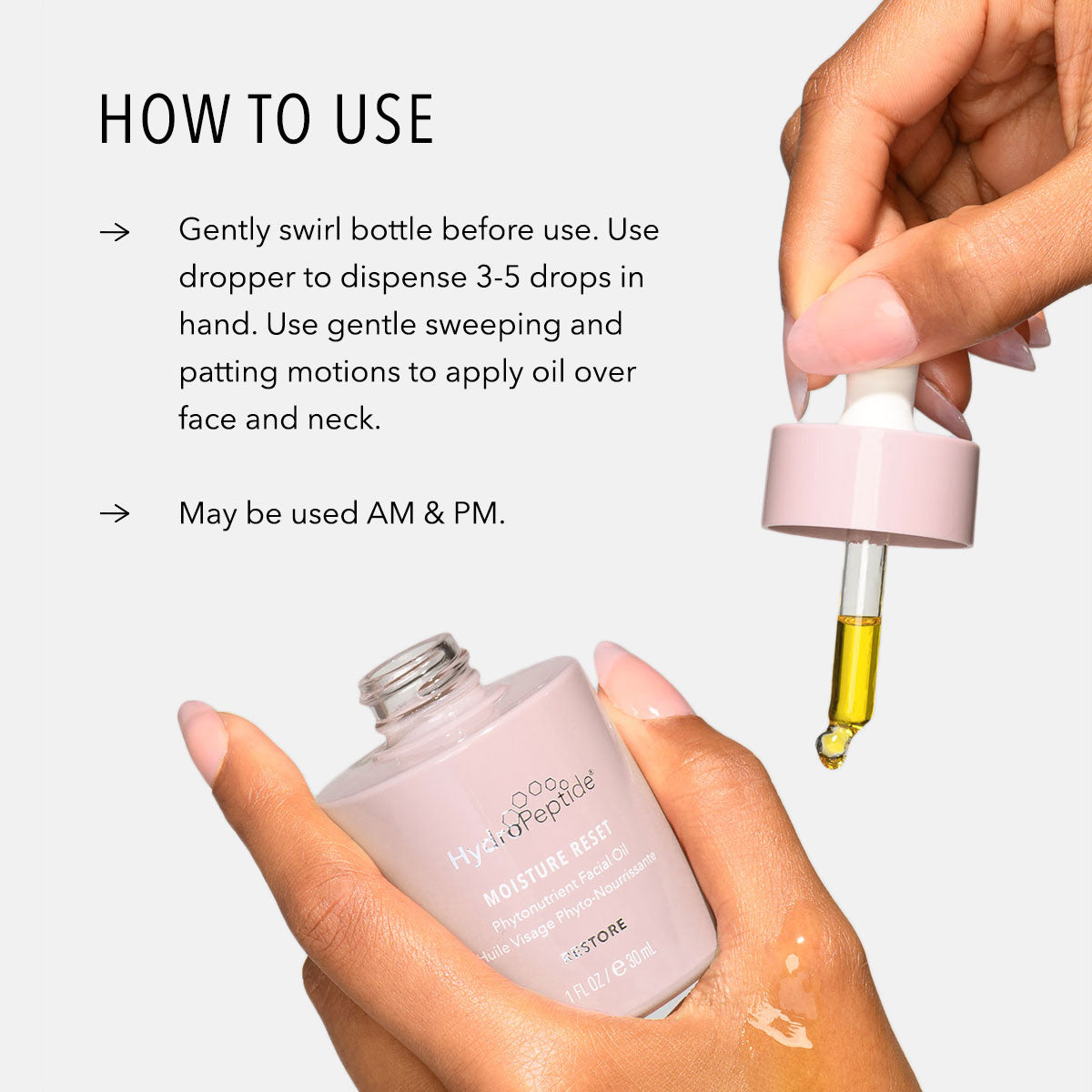 HydroPeptide Moisture Reset how to use