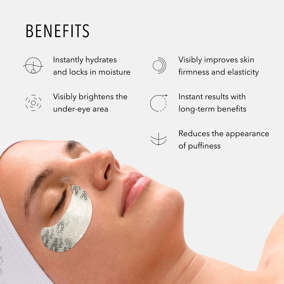 HydroPeptide PolyPeptide Collagel Eye Masks benefits