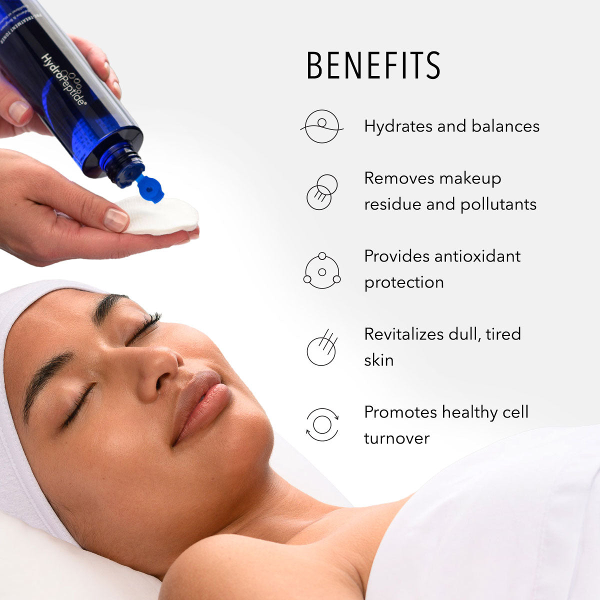 HydroPeptide Pre-Treatment Toner benefits