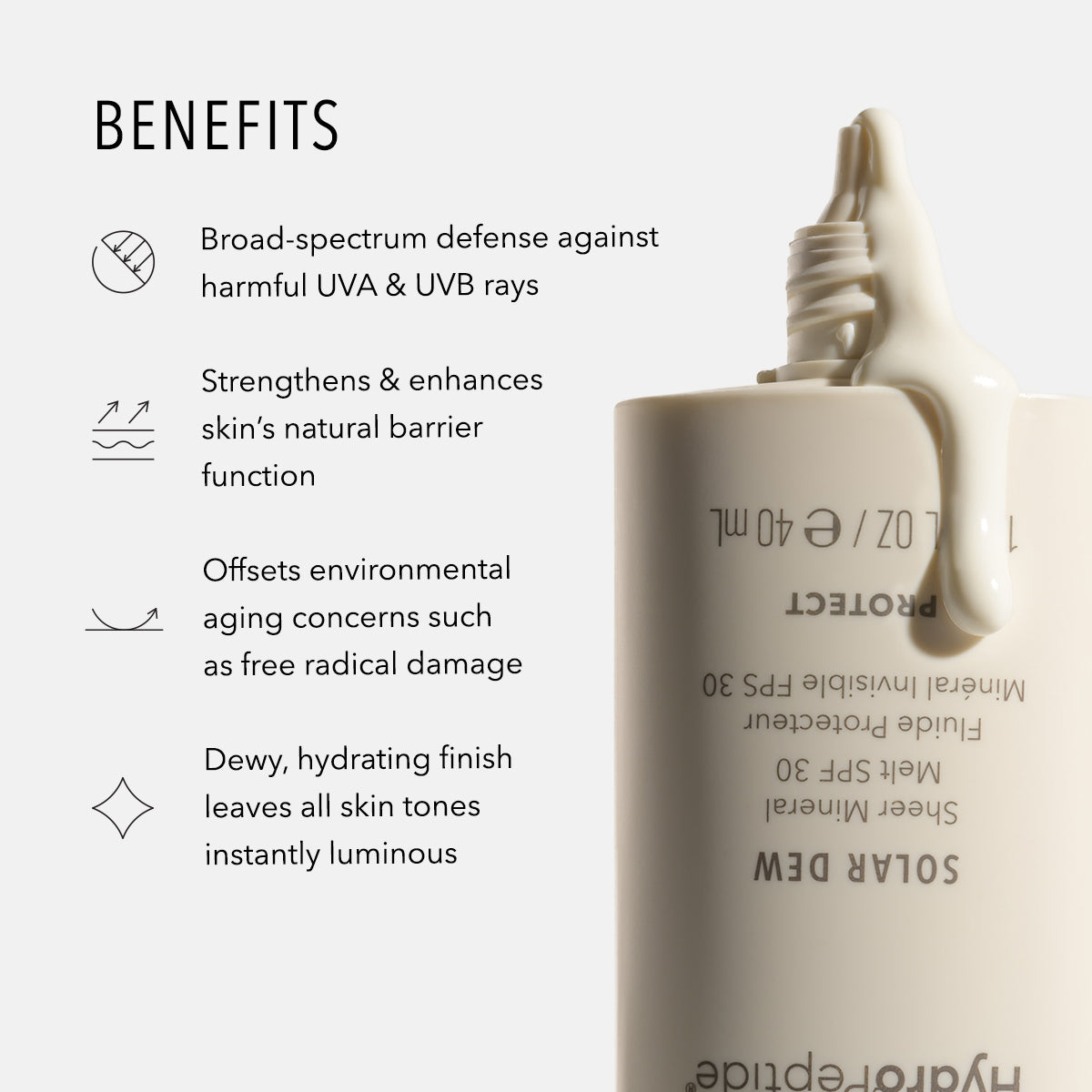 HydroPeptide Solar Dew benefits