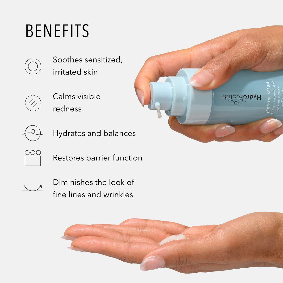 HydroPeptide Soothing Serum benefits