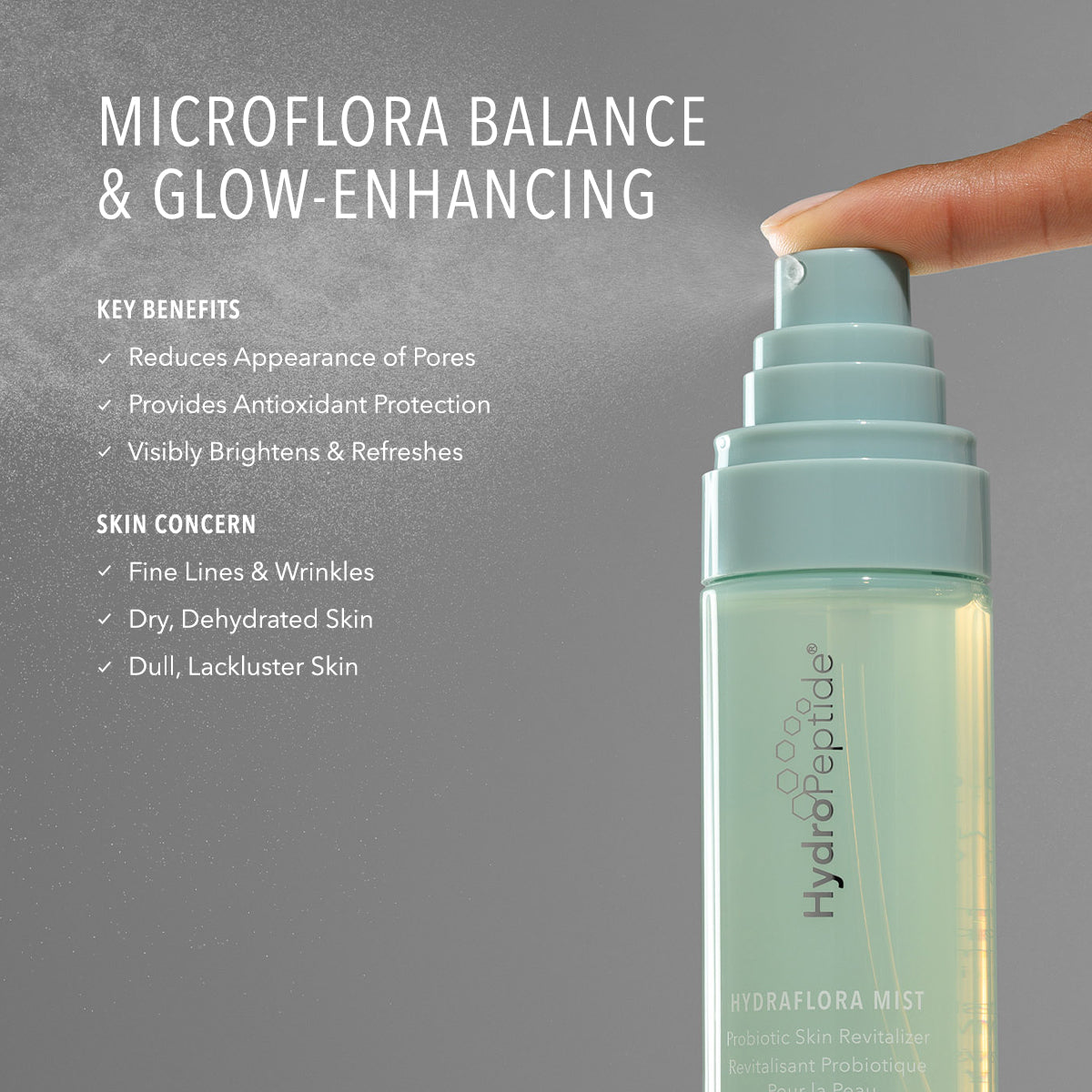 HydraFlora Mist key benefits and skin concern